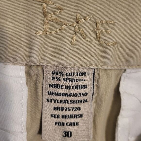 BKE Vintage Mens Khaki Chino Straight Leg Low Rise Pants, Waist 30x33 - Picture 7 of 7